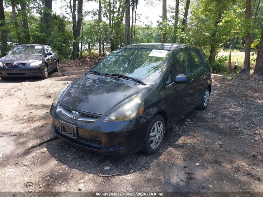 JHMGD38467S066044 | 2007 HONDA FIT