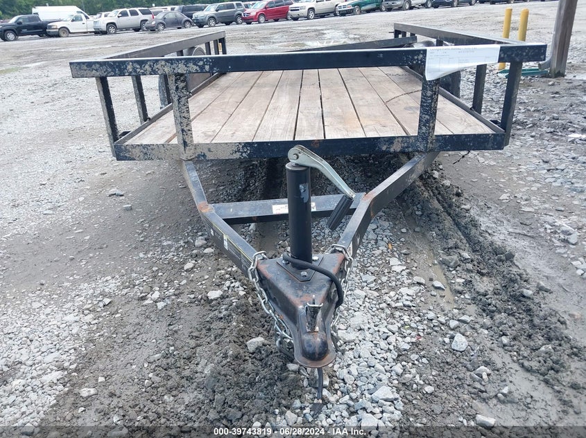 2021 CM 8FT X 12FT UTILITY TRAILER (VIN: 4YMBU1010MG187701