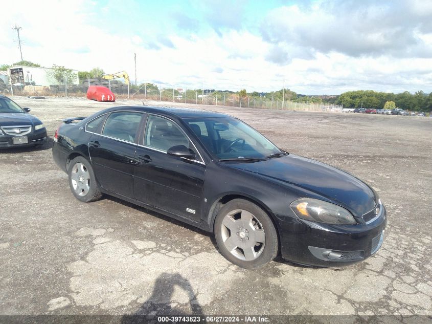 2008 Chevrolet Impala Super Sport VIN: 2G1WD58C089266574 Lot: 39743823