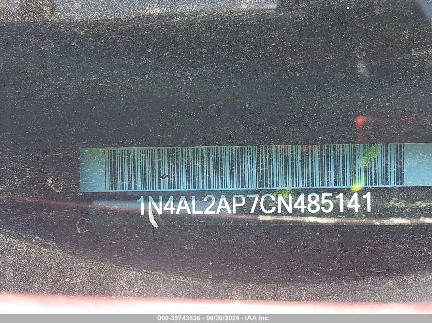 1N4AL2AP7CN485141 2012 Nissan Altima 2.5 S