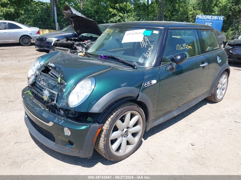 2006 Mini Cooper S S VIN: WMWRE33546TN29568 Lot: 39743841