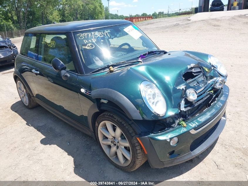 2006 Mini Cooper S S VIN: WMWRE33546TN29568 Lot: 39743841