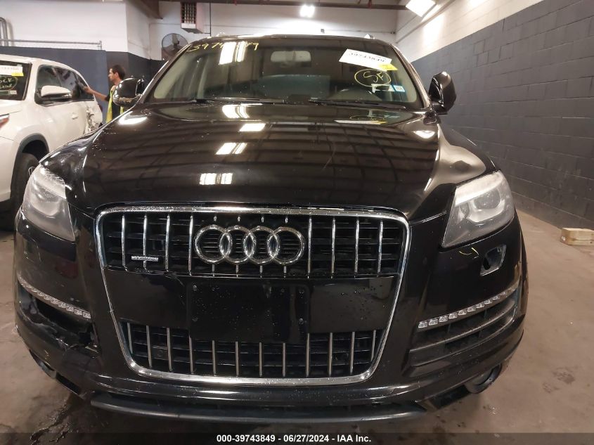 2013 Audi Q7 3.0T Premium VIN: WA1LGAFE6DD011689 Lot: 39743849