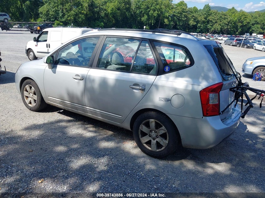 2007 Kia Rondo Lx VIN: KNAFG525577045977 Lot: 39743886