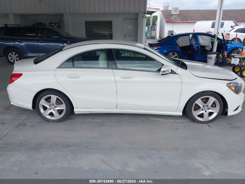 2016 Mercedes-Benz Cla 250 4Matic VIN: WDDSJ4GB0GN354107 Lot: 39743890