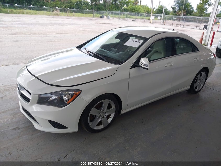 2016 Mercedes-Benz Cla 250 4Matic VIN: WDDSJ4GB0GN354107 Lot: 39743890