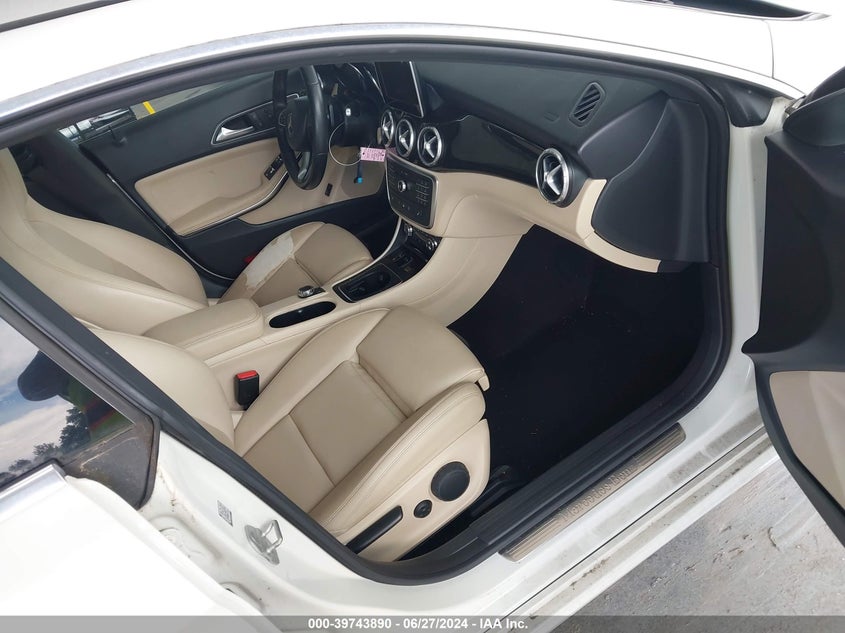 2016 Mercedes-Benz Cla 250 4Matic VIN: WDDSJ4GB0GN354107 Lot: 39743890