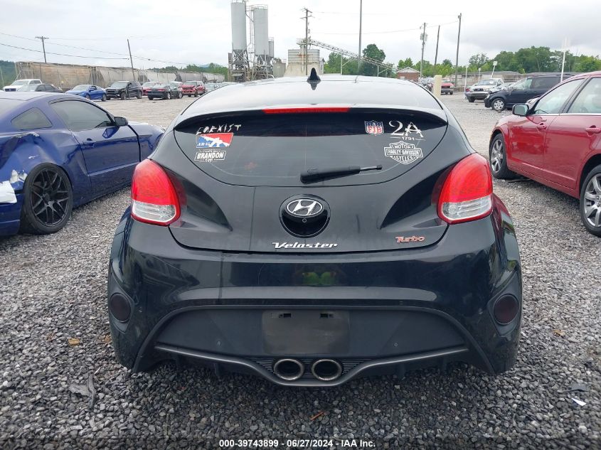 2016 HYUNDAI VELOSTER TURBO - KMHTC6AE0GU304302