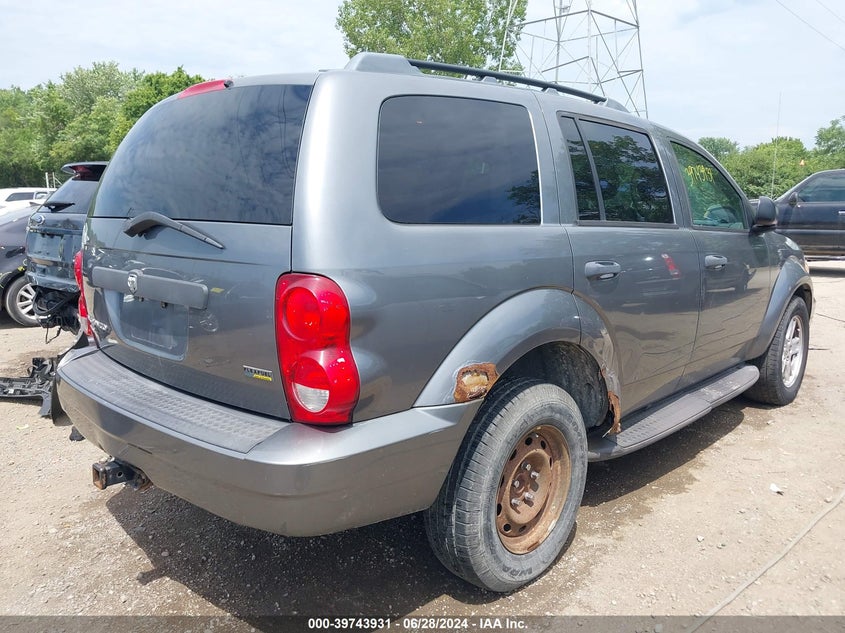2008 Dodge Durango Slt VIN: 1D8HB48NX8F123366 Lot: 39743931