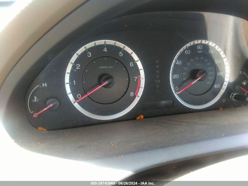 2010 Honda Accord 2.4 Lx VIN: 1HGCP2F39AA045280 Lot: 39743965