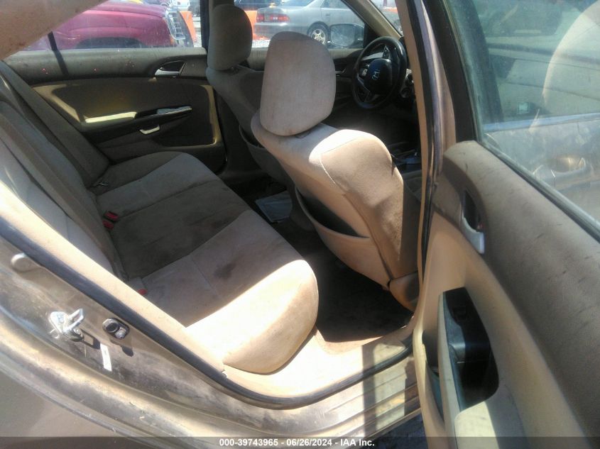 2010 Honda Accord 2.4 Lx VIN: 1HGCP2F39AA045280 Lot: 39743965