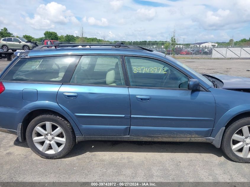 2006 Subaru Legacy Outback 2.5I Limited VIN: 4S4BP62C666330564 Lot: 39743972