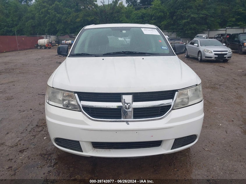 2010 Dodge Journey Se VIN: 3D4PG4FB8AT184525 Lot: 39743977