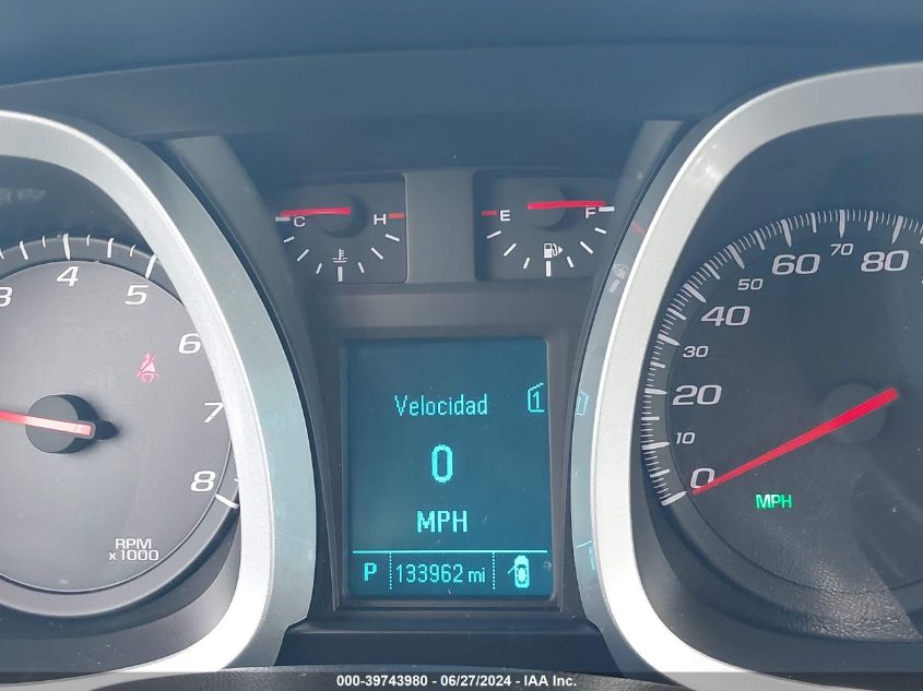 2012 Chevrolet Equinox 1Lt VIN: 2GNFLEEK0C6265710 Lot: 39743980