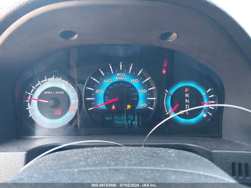 2012 Ford Fusion Se VIN: 3FAHP0HA5CR407589 Lot: 39743986