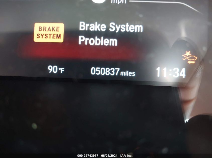 2019 Honda Cr-V Ex-L VIN: JHLRW2H86KX017989 Lot: 39743987