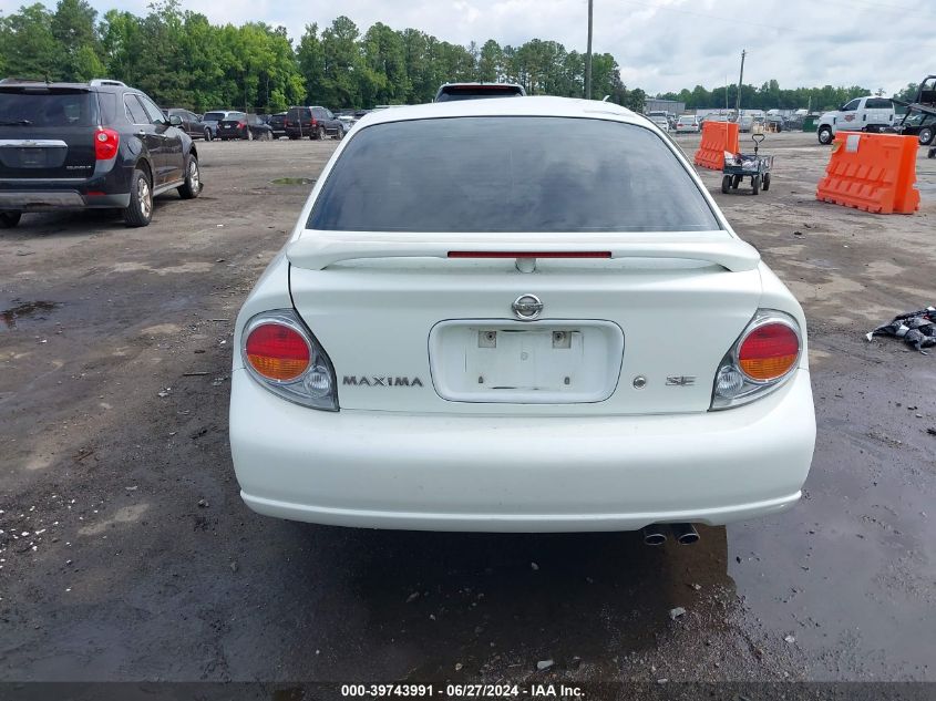 2002 Nissan Maxima Se VIN: JN1DA31D82T437458 Lot: 39743991
