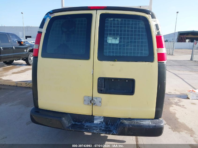 2012 Chevrolet Express 1500 Work Van VIN: 1GCSGAFX0C1105425 Lot: 39743993