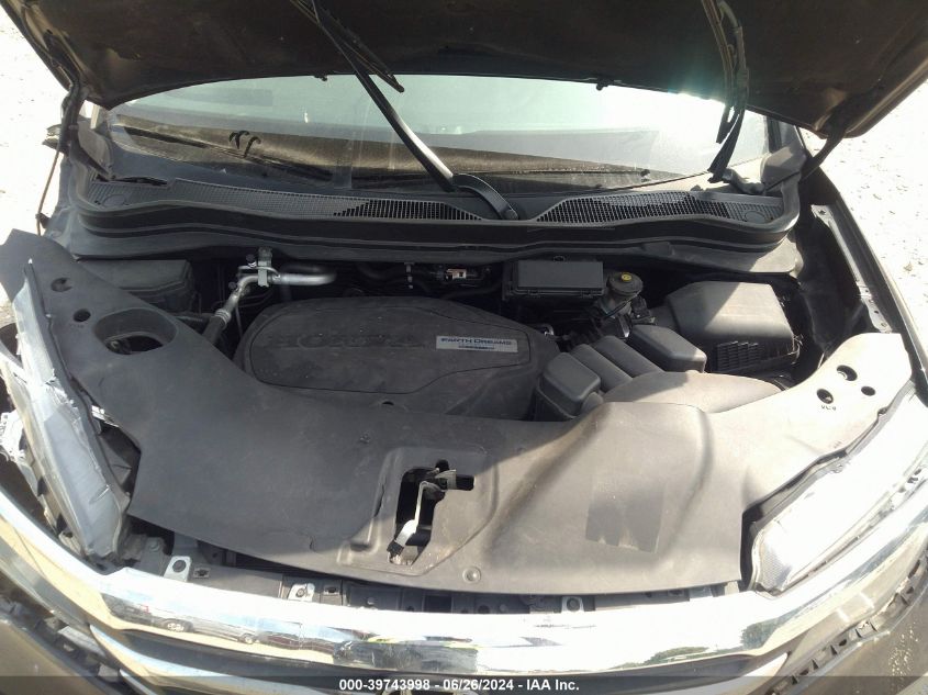 2016 Honda Pilot Exl VIN: 5FNYF6H83GB081411 Lot: 39743998