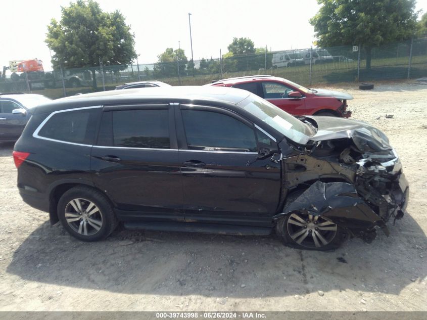 2016 Honda Pilot Exl VIN: 5FNYF6H83GB081411 Lot: 39743998