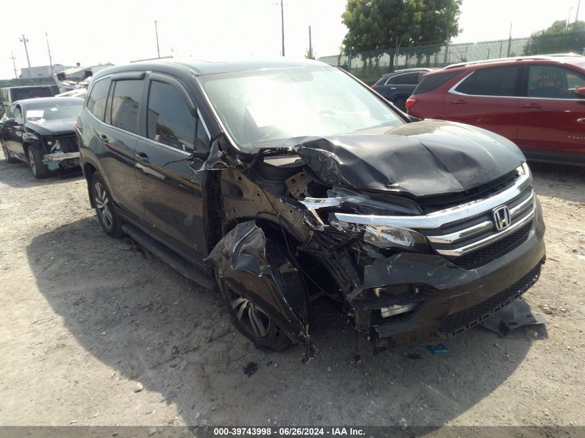 2016 Honda Pilot Exl VIN: 5FNYF6H83GB081411 Lot: 39743998