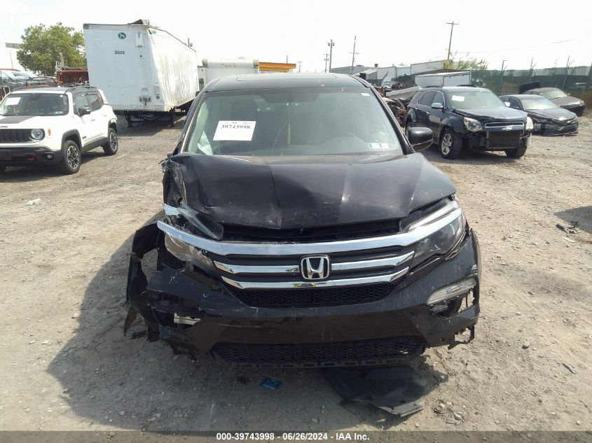 2016 Honda Pilot Exl VIN: 5FNYF6H83GB081411 Lot: 39743998