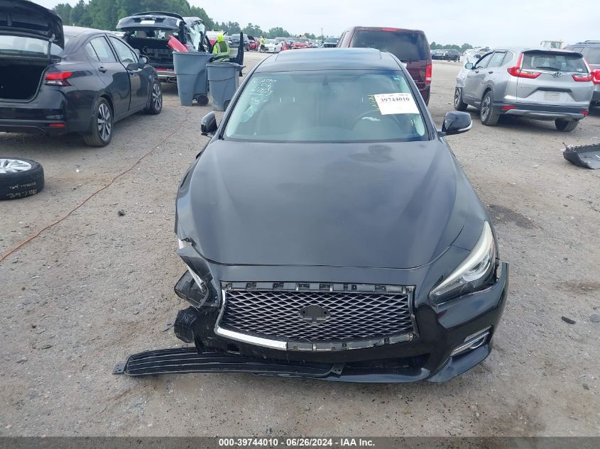 2015 Infiniti Q50 Premium/Sport VIN: JN1BV7ARXFM419445 Lot: 39744010