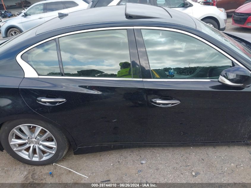 2015 Infiniti Q50 Premium/Sport VIN: JN1BV7ARXFM419445 Lot: 39744010