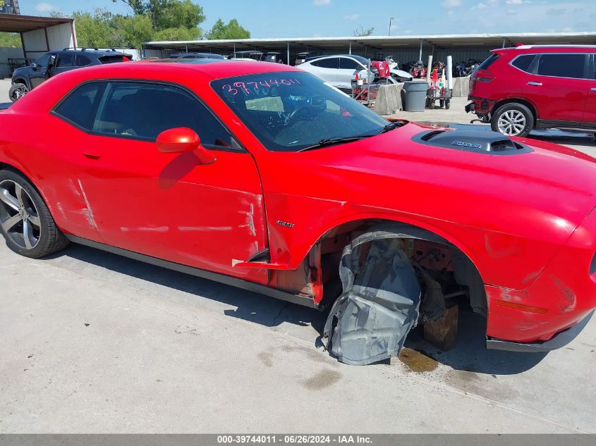 2017 Dodge Challenger R/T Shaker VIN: 2C3CDZBT5HH584811 Lot: 39744011