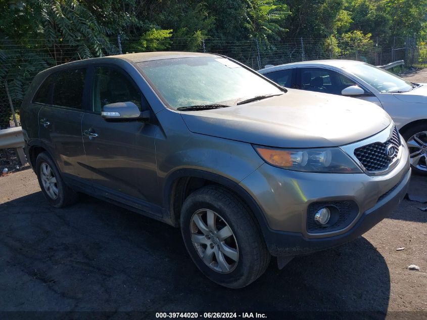 2013 Kia Sorento Lx VIN: 5XYKT3A13DG383599 Lot: 39744020