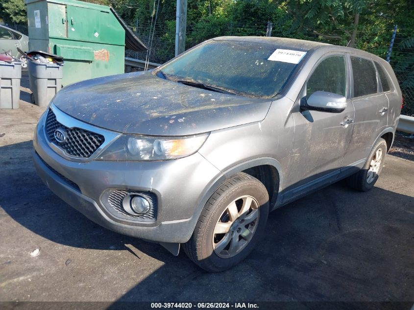 2013 Kia Sorento Lx VIN: 5XYKT3A13DG383599 Lot: 39744020