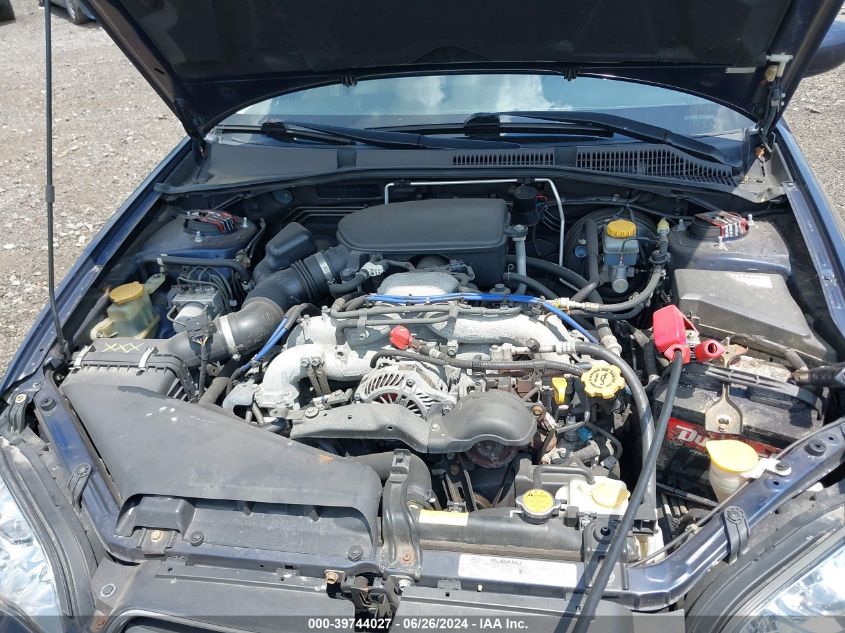 2006 Subaru Legacy 2.5I Limited VIN: 4S3BL626967213954 Lot: 39744027