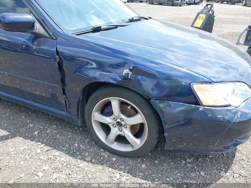 2006 Subaru Legacy 2.5I Limited VIN: 4S3BL626967213954 Lot: 39744027