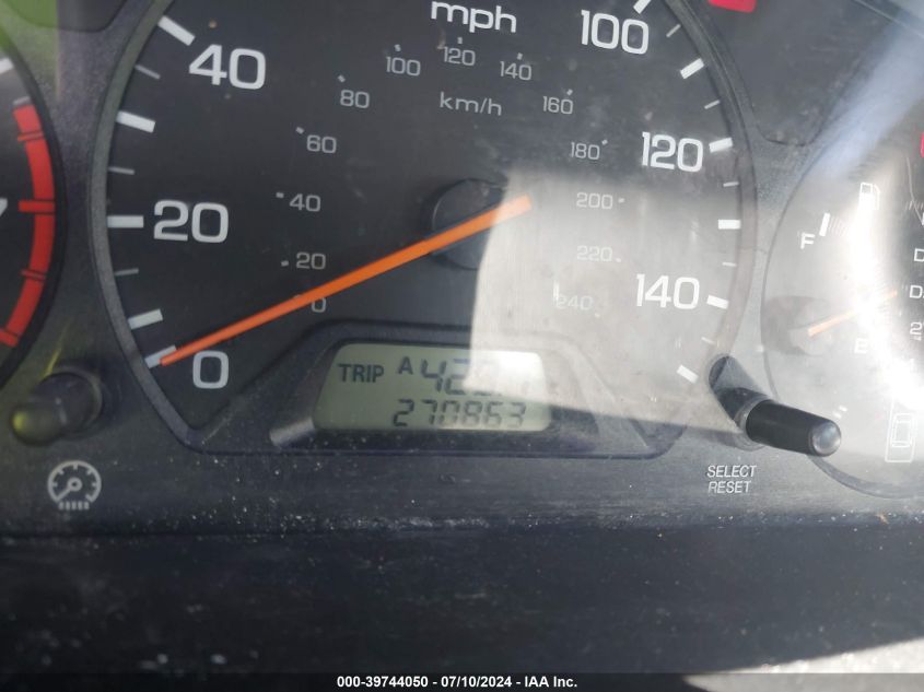 2000 Honda Accord 2.3 Lx VIN: 1HGCG5646YA084171 Lot: 39744050