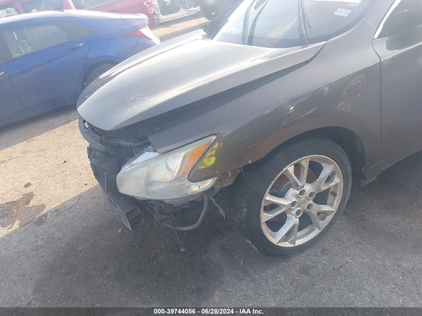 2012 Nissan Maxima 3.5 Sv VIN: 1N4AA5APXCC838765 Lot: 39744056