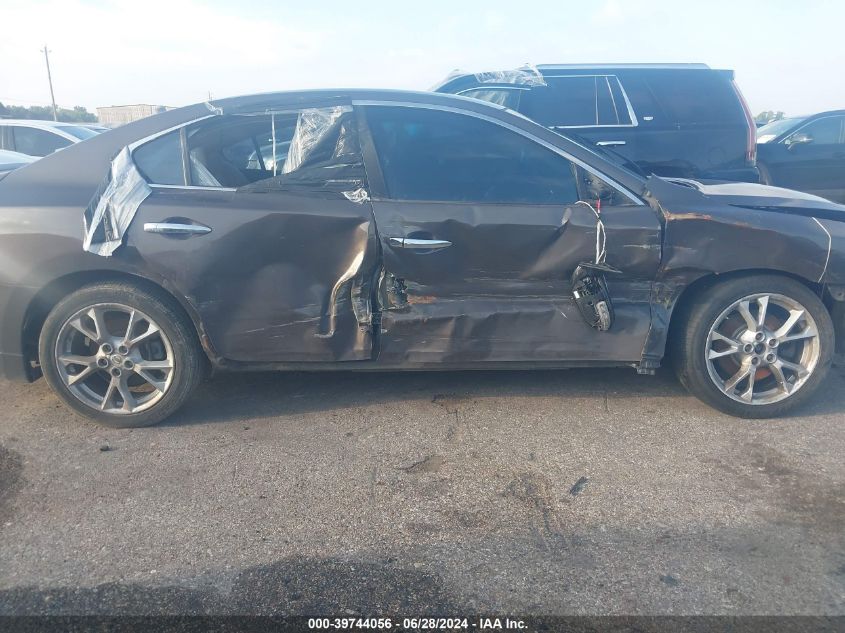 2012 Nissan Maxima 3.5 Sv VIN: 1N4AA5APXCC838765 Lot: 39744056