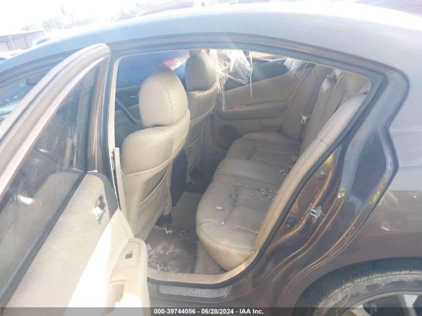 2012 Nissan Maxima 3.5 Sv VIN: 1N4AA5APXCC838765 Lot: 39744056