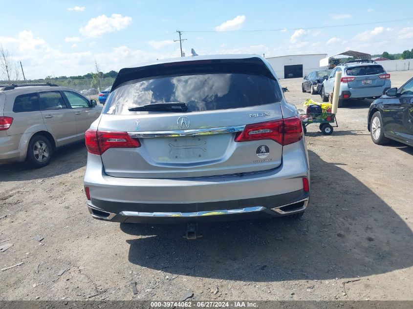 2017 Acura Mdx Technology Package VIN: 5J8YD4H50HL002194 Lot: 39744062