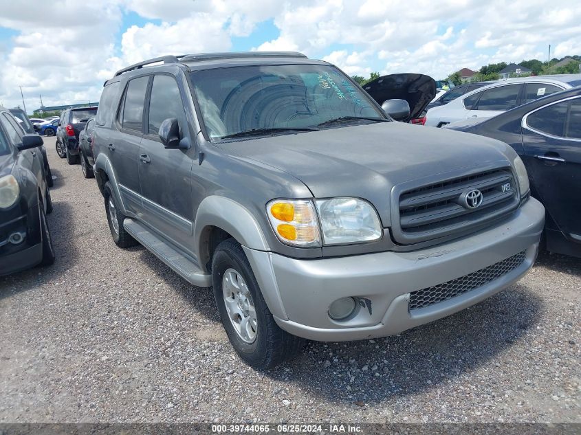 2004 Toyota Sequoia Sr5 V8 VIN: 5TDZT34A94S209551 Lot: 39744065