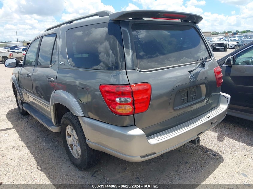 2004 Toyota Sequoia Sr5 V8 VIN: 5TDZT34A94S209551 Lot: 39744065