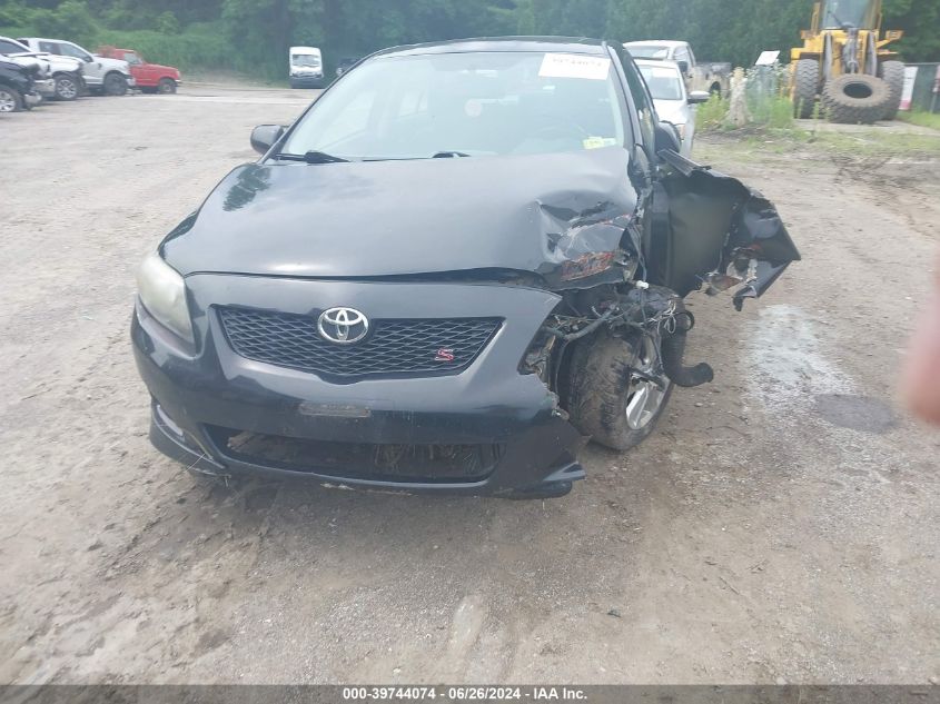 2010 Toyota Corolla S VIN: 2T1BU4EEXAC496053 Lot: 39744074