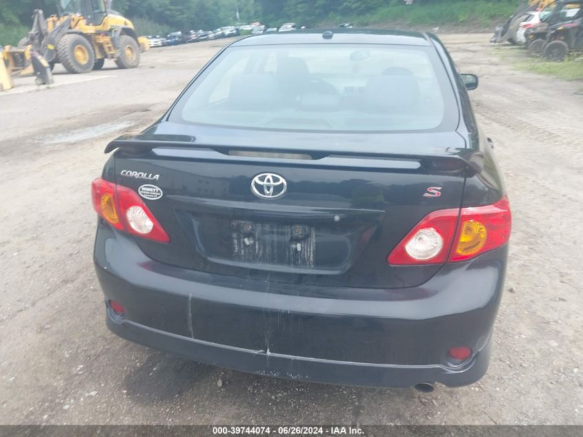 2010 Toyota Corolla S VIN: 2T1BU4EEXAC496053 Lot: 39744074