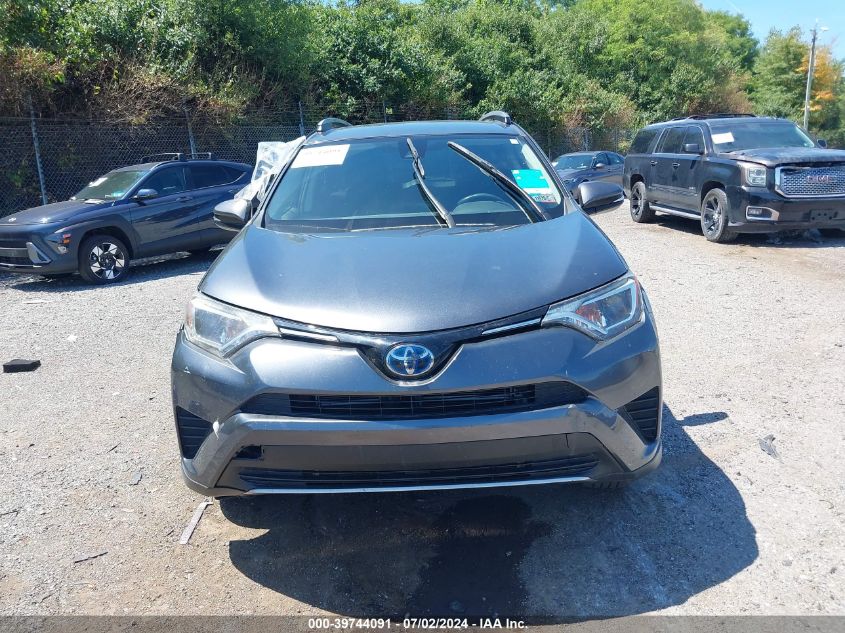 2018 Toyota Rav4 Hybrid Le VIN: JTMRJREV2JD239069 Lot: 39744091