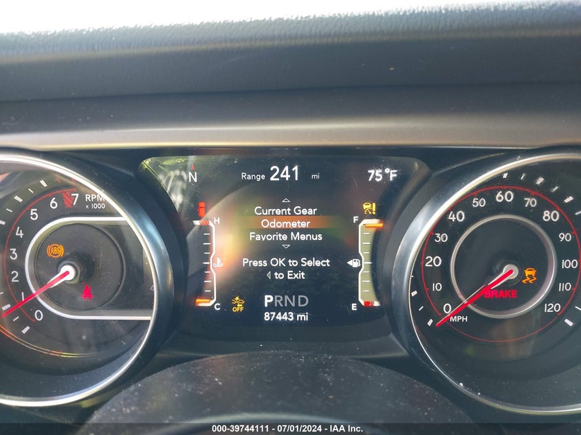 2019 JEEP WRANGLER UNLIMITED RUBICON 4X4 - 1C4HJXFG8KW608491