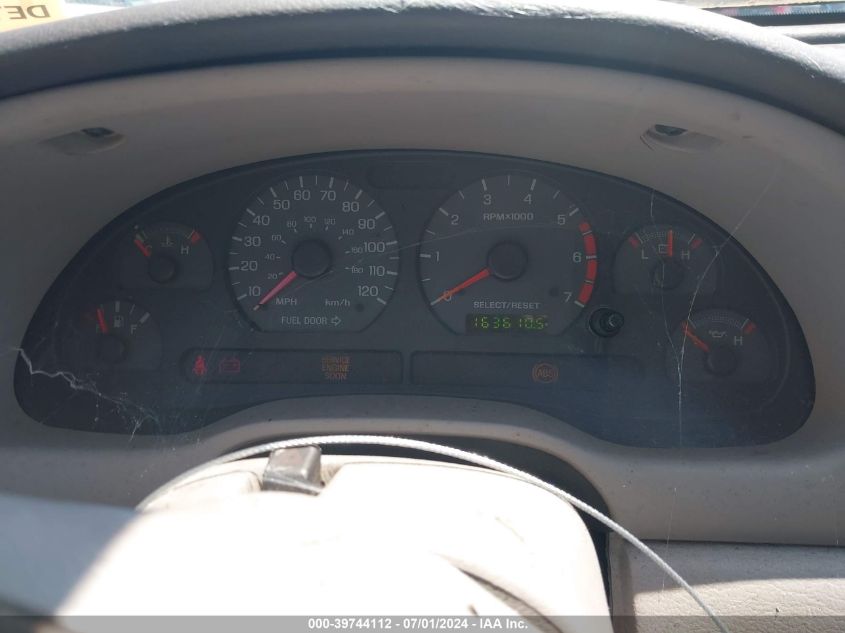 2001 Ford Mustang VIN: 1FAFP44451F131889 Lot: 39744112