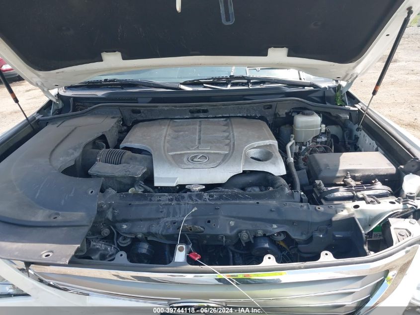 2011 Lexus Lx 570 VIN: JTJHY7AX5B4076645 Lot: 39744118