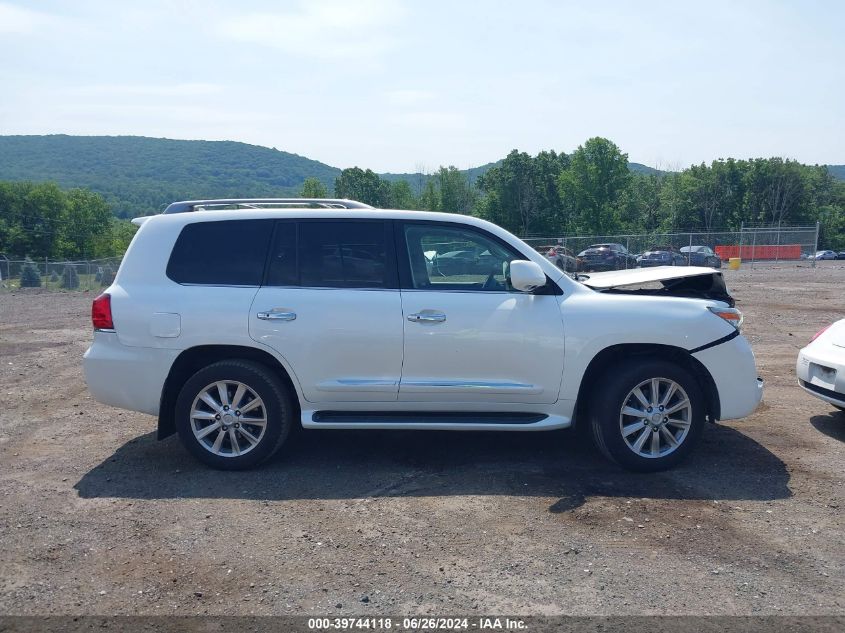 2011 Lexus Lx 570 VIN: JTJHY7AX5B4076645 Lot: 39744118