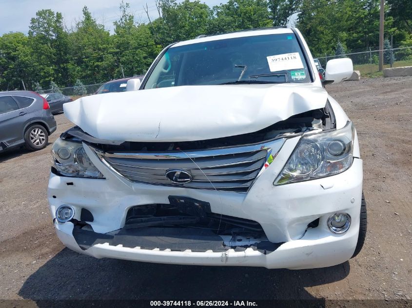 2011 Lexus Lx 570 VIN: JTJHY7AX5B4076645 Lot: 39744118