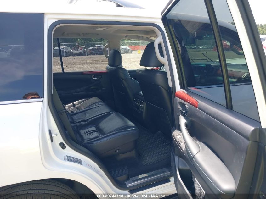 2011 Lexus Lx 570 VIN: JTJHY7AX5B4076645 Lot: 39744118