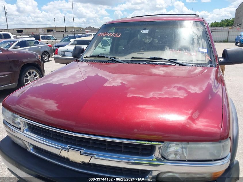 2001 Chevrolet Suburban 1500 Ls VIN: 1GNFK16T31J278860 Lot: 39744132